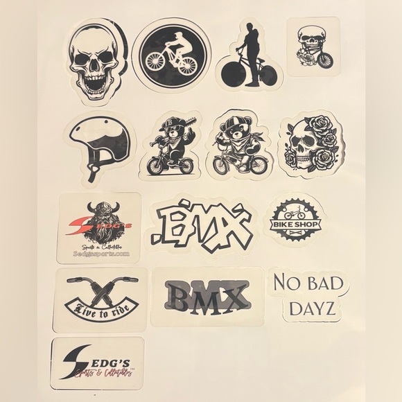 BMX Sticker Collection - Picture 1 of 1